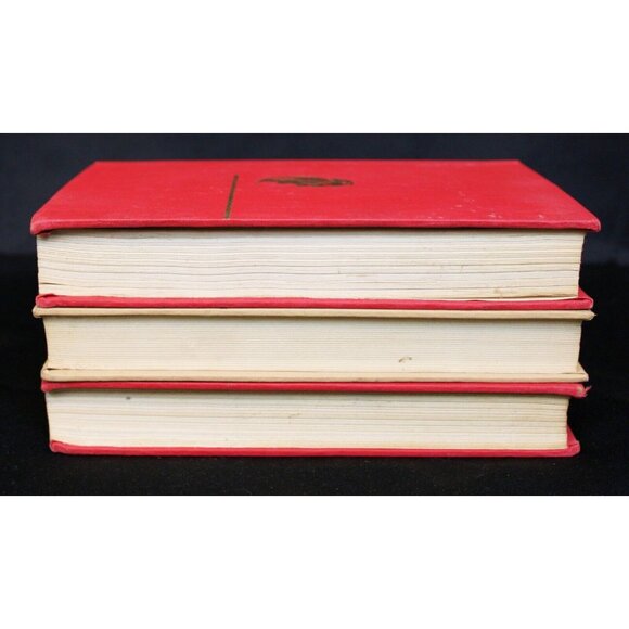 3 Pc 1961 Children's Classics Book Lot Alice in Wonderland Fairy Tales Robinson - Picture 3 of 12